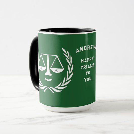 Funny Lawyer Gift Mok (Voorkant links)