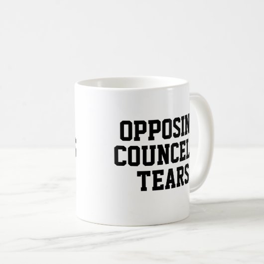 Funny Lawyer Gift voor jurist Koffie Mok (Voorkant rechts)