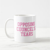 Funny Lawyer Gift voor jurist Pink Coffee Mok (Links)