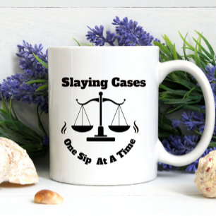 Funny Lawyer Hoesjes Tweekleurige Koffiemok