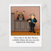 Funny Lawyer Humor Briefkaart (Voorkant)