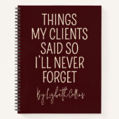 Funny Lawyer Journal Gift for Attorneys Graduates Notitieboek (Voorkant)