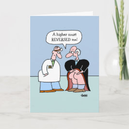 Funny Lawyer Law Kantoor Verjaardag Kaart