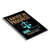 Funny Lawyer Loading Lawyer Afstuderen, Gifts Notitieboek (Rechterzijde)