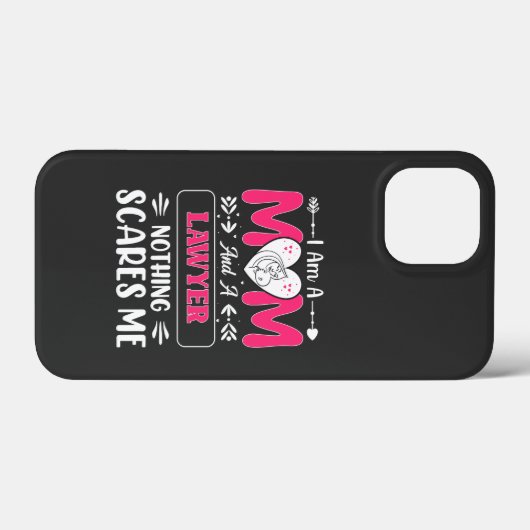 Funny Lawyer Mam, Lawyer Mam Funny Case-Mate iPhone Case (Achterkant (horizontaal))