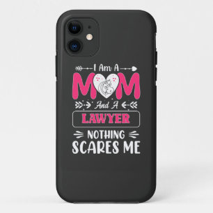 Funny Lawyer Mam, Lawyer Mam Funny Case-Mate iPhone Case