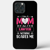 Funny Lawyer Mam, Lawyer Mam Funny Case-Mate iPhone Case (Achterkant)