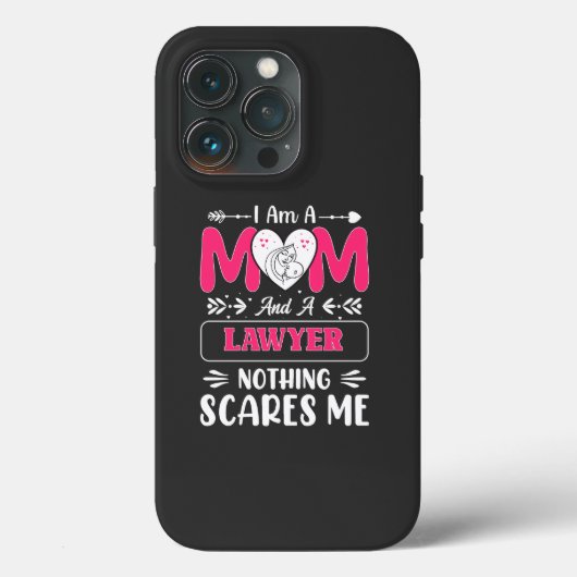 Funny Lawyer Mam, Lawyer Mam Funny Case-Mate iPhone Case (Achterkant)