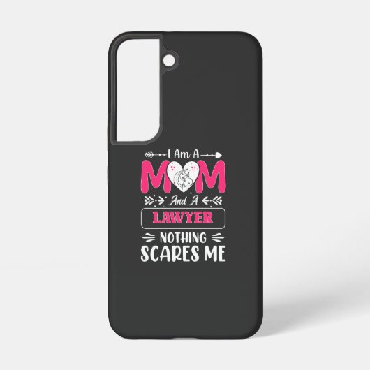 Funny Lawyer Mam, Lawyer Mam Funny Samsung Galaxy Hoesje (Achterkant)
