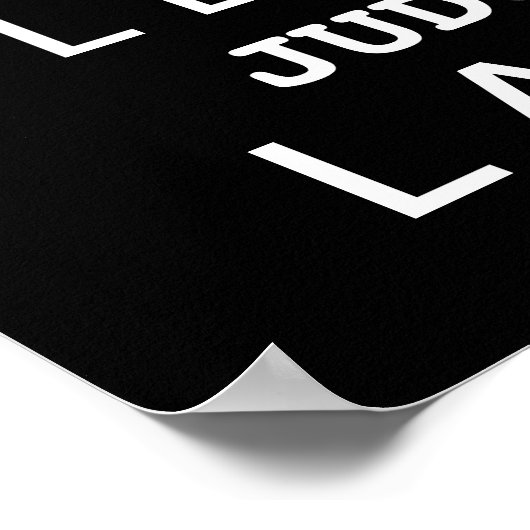 Funny Lawyer Nicknames and Synonyms Kantoor Poster (Hoek)