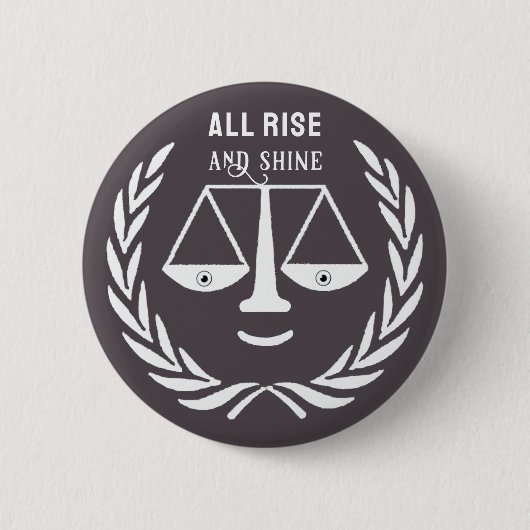 Funny Lawyer Novelty Gift Button (Voorkant)