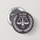 Funny Lawyer Novelty Gift Button (Voorkant /achterkant)