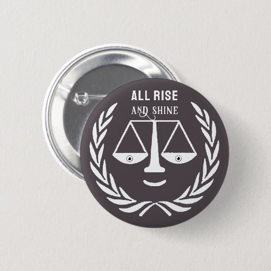 Funny Lawyer Novelty Gift Button (Voorkant /achterkant)