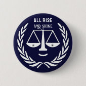 Funny Lawyer Novelty Gift Button (Voorkant)