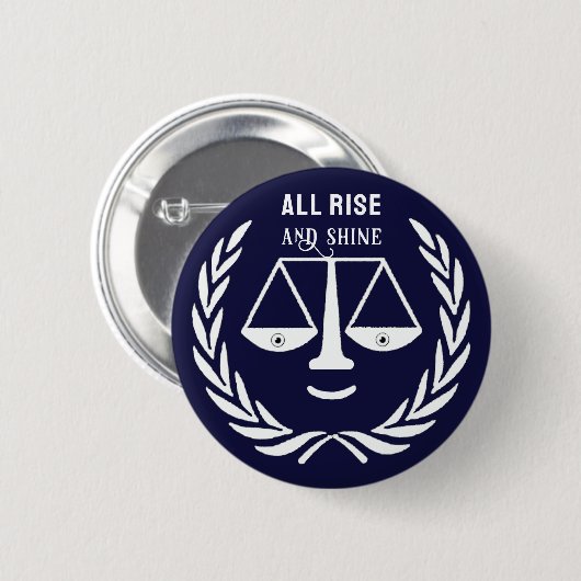 Funny Lawyer Novelty Gift Button (Voorkant /achterkant)