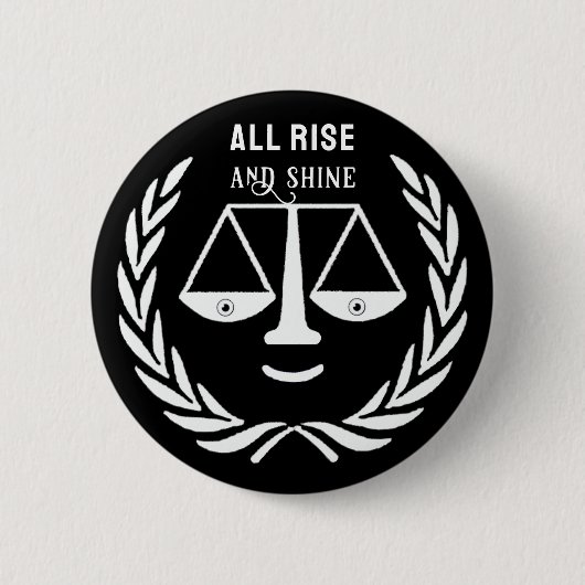 Funny Lawyer Novelty Gift Button (Voorkant)