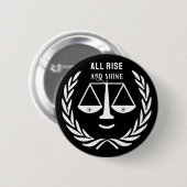 Funny Lawyer Novelty Gift Button (Voorkant /achterkant)