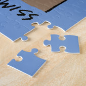 Funny Lawyer Reading Will to Heirs Cartoon Legpuzzel (Zijkant)