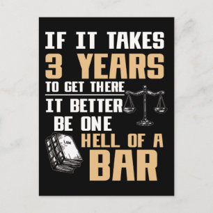 Funny Lawyer Student Future Attarschors Briefkaart