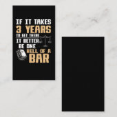 Funny Lawyer Student Future Attarschors Visitekaartje (Voorkant / Achterkant)