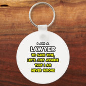 Funny Lawyer T-Shirts en Gifts Sleutelhanger (Voorkant)
