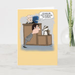 Funny Lawyer Witnessing the Badger Birthday Card Kaart<br><div class="desc">This funny birthday card puts a spin on the courtroom trope of a judge telling a lawyer to stop badthe witness. Thanks for choosing this origineel design by © Chuck Ingwersen and supporting me — an independent artist! I post cartoons every day on Instagram: https://www.instagram.com/captainscratchy</div>