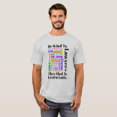 Funny Lawyers Juridisch Latijnse termen T-Shirt (Voorkant volledig)