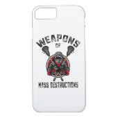 Funny Lax Shirten Mannen Meisjes Lacrosse Case-Mate iPhone Case (Achterkant)