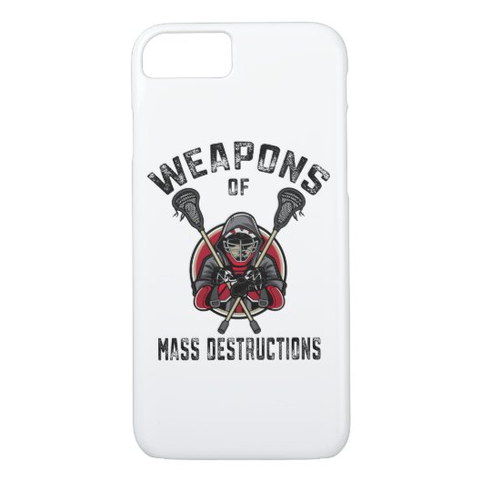 Funny Lax Shirten Mannen Meisjes Lacrosse Case-Mate iPhone Case (Achterkant)