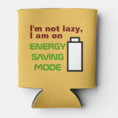 Funny Lazy Geeky Blikjeskoeler (Voorkant)