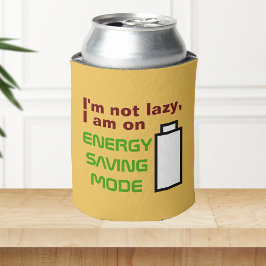 Funny Lazy Geeky Blikjeskoeler