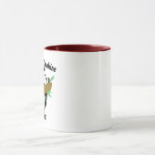 Funny Lazy Panda Puns T-shirt, Rise & Sunshine Mok (Midden)