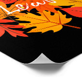 Funny Leaf Blower Fall Couple Halloween Costume Gi Poster (Hoek)