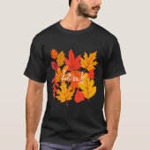 Funny Leaf Blower Fall Couple Halloween Costume Gi T-shirt (Voorkant)