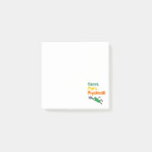 Funny Leaping Pickle Sorry Can't Pickleball Post-it® Notes (Voorkant)