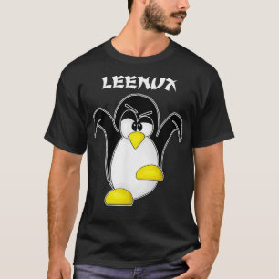 Funny Leenu Tu Linu Penguin Programmer Developer T-shirt