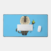 Funny leeuwse makaap cartoon bureaumat (Keyboard & Muis)