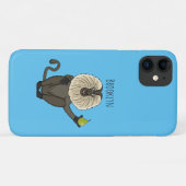 Funny leeuwse makaap cartoon Case-Mate iPhone case (Achterkant (horizontaal))