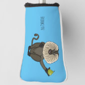 Funny leeuwse makaap cartoon golfheadcover (Draai 90)