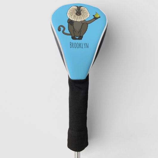 Funny leeuwse makaap cartoon golfheadcover (Voorkant)