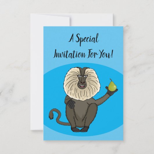 Funny leeuwse makaap cartoon kaart (Achterkant)