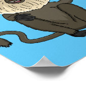 Funny leeuwse makaap cartoon poster (Hoek)