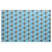 Funny leeuwse makaap cartoon stof (Fat Quarter)