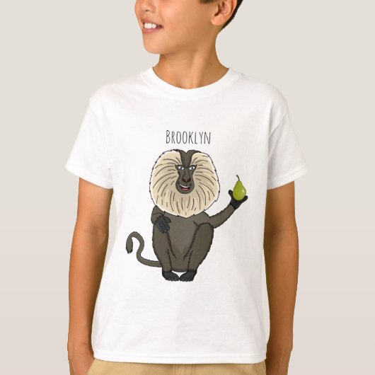Funny leeuwse makaap cartoon t-shirt (Voorkant)