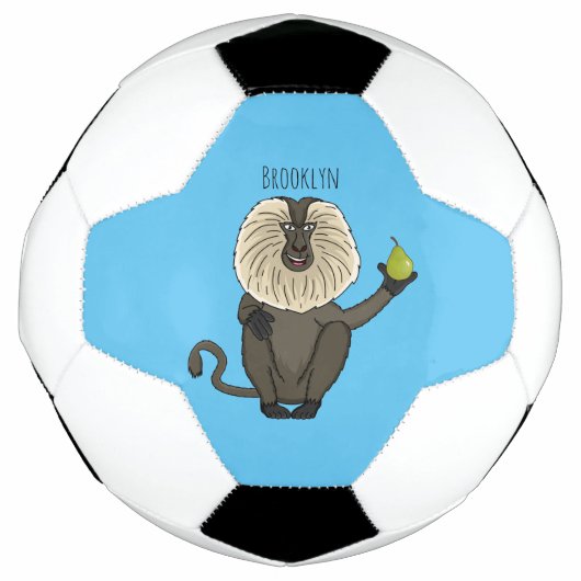 Funny leeuwse makaap cartoon voetbal (Voorkant)