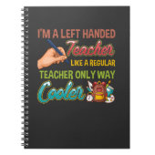 Funny left Handed Cool Educators School Notitieboek (Voorkant)