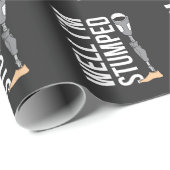 Funny Leg Amputee Prothese Humor Cadeaupapier (Rol Hoek)