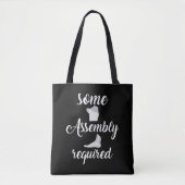 Funny leg Arm Amputee Assembly Recovery Tote Bag (Voorkant)