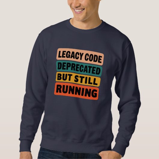 Funny Legacy Code Programmer  Trui (Voorkant)