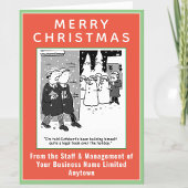 Funny Legal and Law Theme Kerstmis Feestdagen Kaart